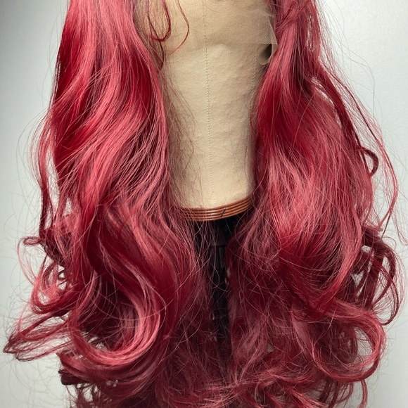 99JBurgundy Lace Front Wig - Picture 7 of 7